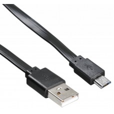 Кабель Buro BHP MICROUSB 1M FLAT micro USB B (m) USB A(m) 1м 