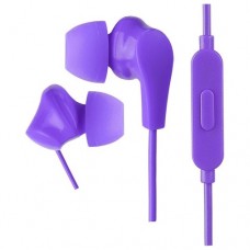 Наушники внутриканальные Perfeo c микрофоном ALPHA фиолетовые