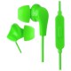 наушники внутриканальные Perfeo c микрофоном ALPHA зеленые