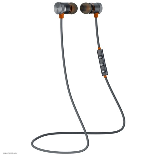 Беспроводные наушники Defender OutFit B710 черный+оранжевый, Bluetooth [63712]