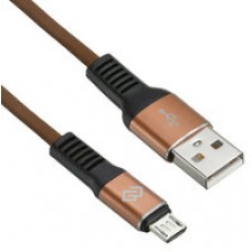 Кабель Digma USB A (m) micro USB B (m) 0.15м коричневый