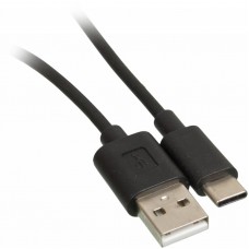 Кабель USB Type-C (m) USB A(m) 1м черный