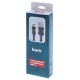 Кабель Buro BHP RET TYPEC1 BL USB A(m) USB Type-C (m) 1м черный