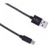 Кабель Buro BHP RET LGHT-B-BR Lightning (m) USB A(m) 1м черный