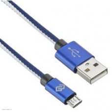 Кабель Digma USB A (m) micro USB B (m) 1.2м синий