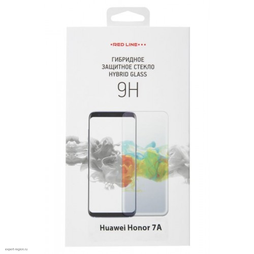 Защитное стекло для экрана Redline для Huawei Honor 7A гибридная 1шт. (УТ000014472)