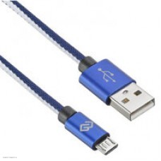 Кабель Digma USB A (m) Lightning (m) 1.2м синий