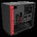 Корпус NZXT CA-H210B-BR H210 Mini ITX Black/Red Chassis with 2x120mm Aer F Case Fans