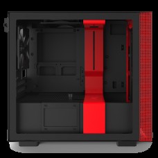 Корпус NZXT CA-H210B-BR H210 Mini ITX Black/Red Chassis with 2x120mm Aer F Case Fans