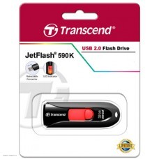 Флеш Диск Transcend 64Gb Jetflash 590 TS64GJF590K USB2.0 черный