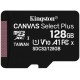 Флеш карта microSDHC 128Gb Class10 Kingston SDCS2/128GBSP CanvSelect Plus w/o adapter