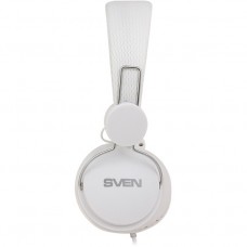 Мультимедийные стереонаушники с микрофоном SVEN AP-321M, белый SV-015381