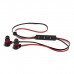 Наушники вкладыши с микрофоном SVEN SEB-B270MV, черный-красные (Bluetooth) SV-013240