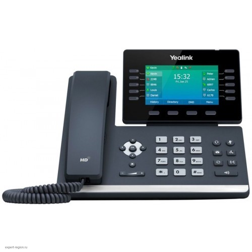 Телефон SIP Yealink SIP-T54W черный