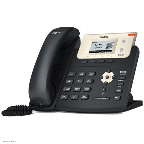 Телефон SIP Yealink SIP-T21P E2 without PSU черный
