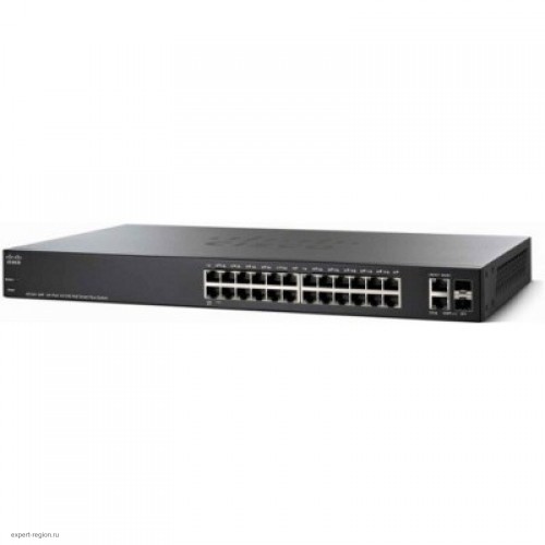 Коммутатор Cisco SF220-24P 24-Port 10/100 PoE Smart Switch