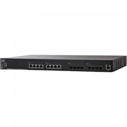 Коммутатор Cisco SX550X-16FT 16-Port 10G Stackable Managed Switch (Repl. For SG550XG-8F8T-K9-EU)