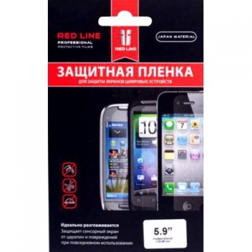 Защитная пленка Red Line для смартфонов 5.9", прозрачная, 1шт (УТ000000009)