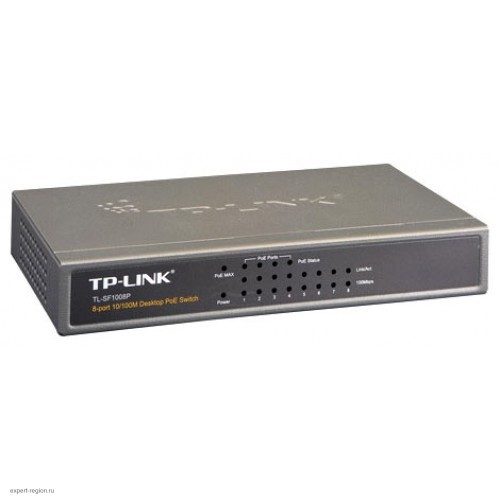 Коммутатор (switch) TP-Link TL-SF1008P 