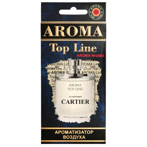 AROMA Top Line листочек U-005 CARTIER EAU DE CARTIER (10шт.)