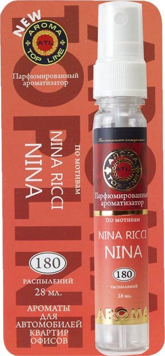 AROMA Top Line Спрей  №12 Nina Ricci Nina