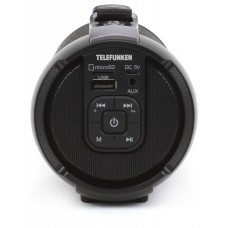 Колонка порт. Telefunken TF-PS1243B черный 6W 1.0 BT/USB (TF-PS1243B(ЧЕРНЫЙ))