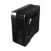 Корпус ATX GameMax G536-B черный,зеленая подсветка, без БП, USB3.0 на передней панели