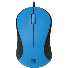 Проводная оптическая мышь Defender #1 MS-960 синий,скручивающийся кабель