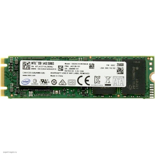 Накопитель 256Gb SSD Intel 545s Series (SSDSCKKW256G8X1)