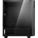 Корпус ATX GameMax MFG.A362 Fortress, с окном, контроллер подсветки, без БП, USB3.0