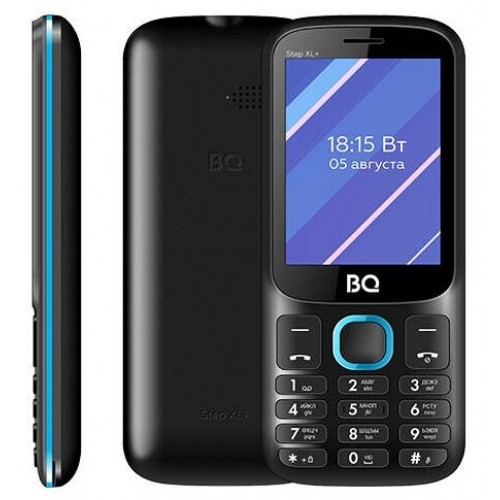 Телефон BQM-2820 Step XL+ black   НОВИНКА!!!