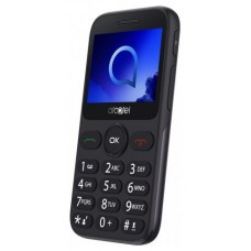 Телефон Alcatel 2019G Black/Metallic Silver