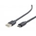 Кабель USB 2.0 AM/USB3.1 Type-C  3м Cablexpert, черный, пакет (CCP-USB2-AMCM-10)