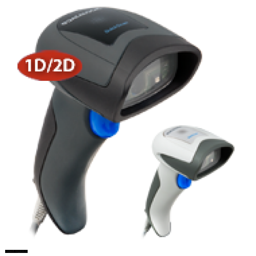 Сканер штрих-кода DATALOGIC QuickScan QD2430 (ручной, 2D имидж, кабель USB), черный