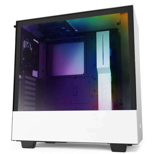 Корпус NZXT H510i CA-H510I-W1 White/Black