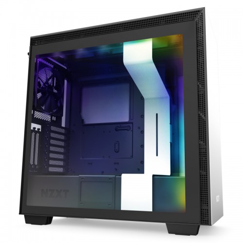 Корпус NZXT CA-H710I-W1 H710i Mid Tower White/Black 