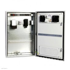 Шкаф ЦМО уличный всепогодный настенный 9U (Ш600хГ300), передняя дверь вентилируемая