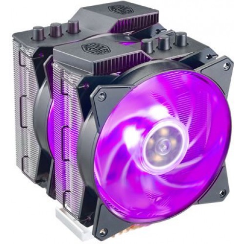 Кулер Cooler Master CPU Cooler MasterAir MA621P, 600-2400 RPM, 200W, RGB LED fan, RGB lighting controller, Full Socket + TR4 Support MAP-D6PN-218PC-R2