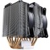 Кулер Cooler Master CPU Cooler MasterAir MA621P, 600-2400 RPM, 200W, RGB LED fan, RGB lighting controller, Full Socket + TR4 Support MAP-D6PN-218PC-R2