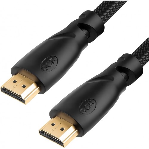 Кабель Greenconnect 1.5m HDMI версия 2.0, HDR 4:2:2, Ultra HD, 4K 60 fps 60Hz/5K*30Hz, 3D, AUDIO, 18.0 Гбит/с, 28/28 AWG, OD7.3mm, тройной экран, черный нейлон, GCR-HM811-1.5m GCR-HM811-1.5m