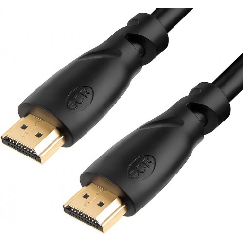 Кабель Greenconnect 10.6m HDMI версия 2.0, HDR Ultra HD 4K60 Hz/ 5K30Hz, 3D, Ethernet 18.0 Гбит/с, OD8.0mm, 28/26 AWG, черный, GCR-51494 GCR-51494