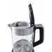 Чайник электрический KITFORT КТ-616, 2200Вт, серебристый и черный
