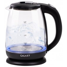 Чайник Galaxy GL0554, стекло/черный