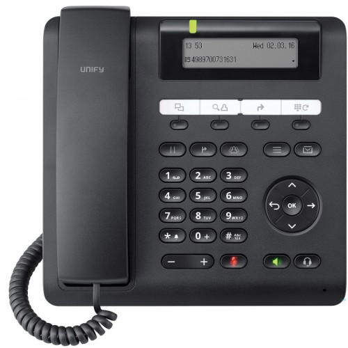 Телефон SIP Unify OpenScape Desk Phone CP200T черный (L30250-F600-C435)