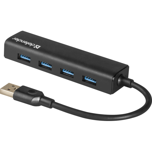 Универсальный USB разветвитель Defender Quadro Express USB3.0, 4 порта 83204