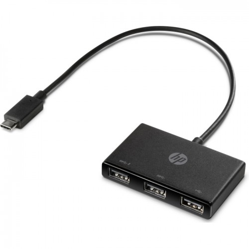 Концентратор HP USB-C to USB-A Hub Z8W90AA