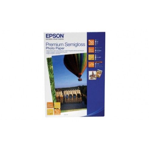 Бумага Epson Premium Semigloss Photo Paper (10x15) 50 sheets C13S041765