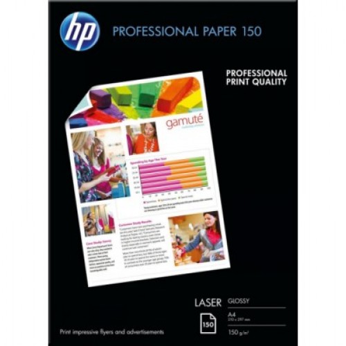 Бумага HP Professional Laser Paper 150 gsm-150 sht/A4/210 x 297 mm CG965A