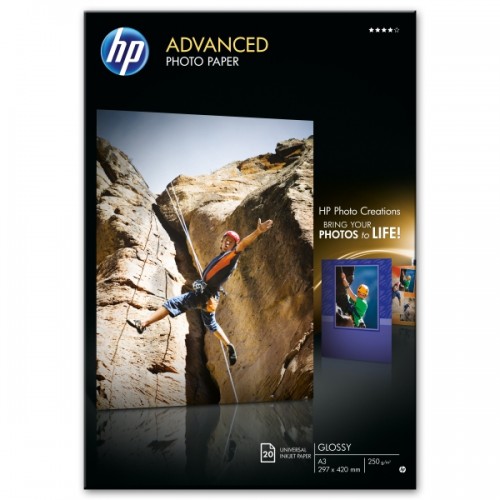 Бумага HP Advanced Glossy Photo Paper-20 sht/A3/297 x 420 mm Q8697A