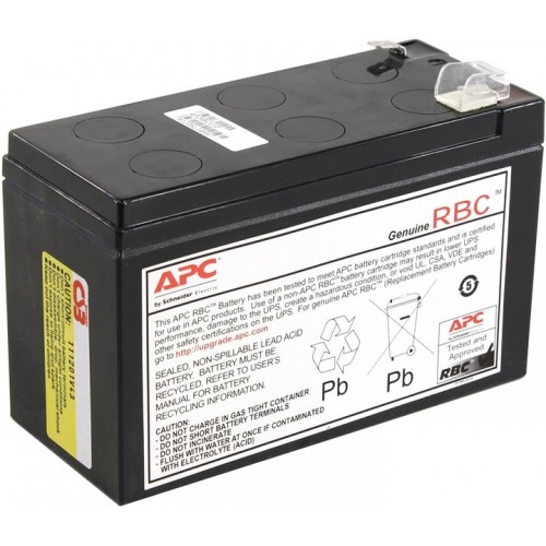 Cменный комплект батарей APC Replacement Battery Cartridge #110 APCRBC110
